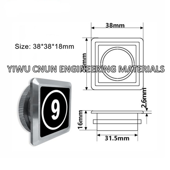 Lift Button Touchless Lift Button Yiwu Cnun Engineering Materials